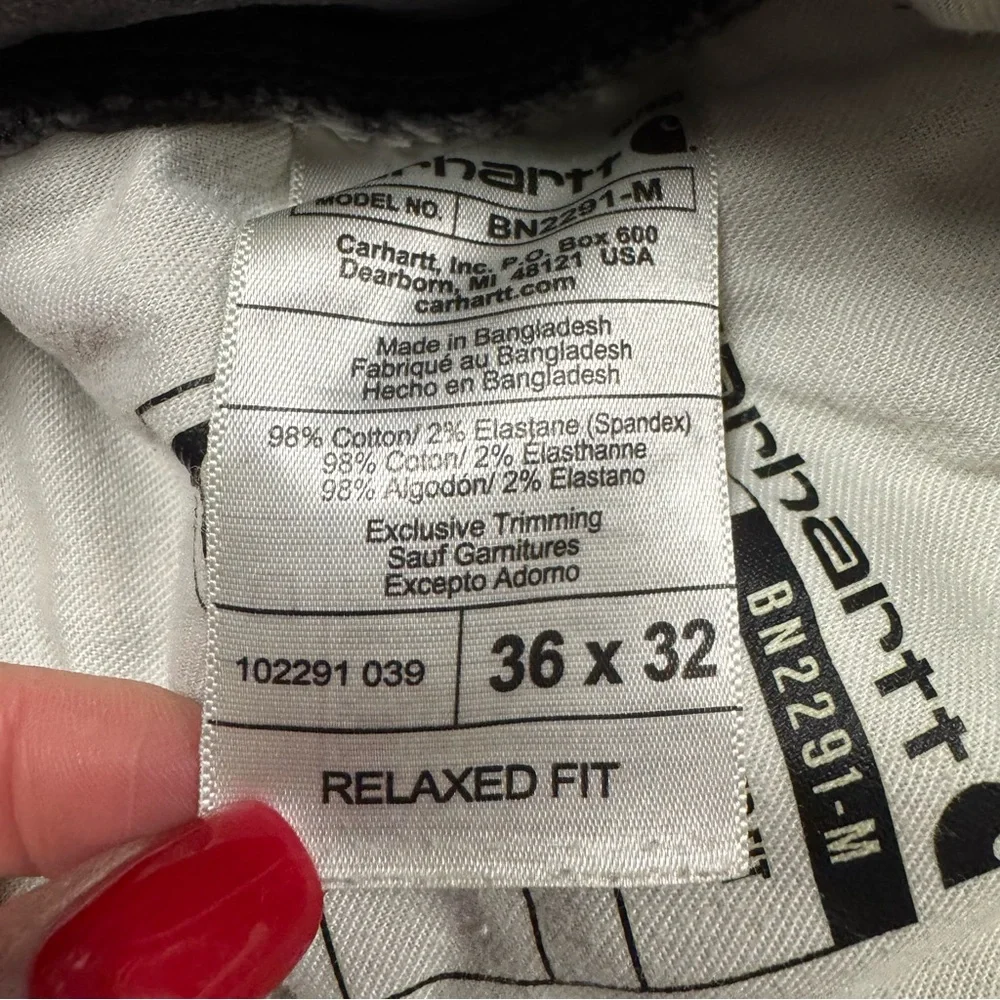 Carhartt Rugged Flex Relaxed Fit Canvas Work Pants Size 36x32